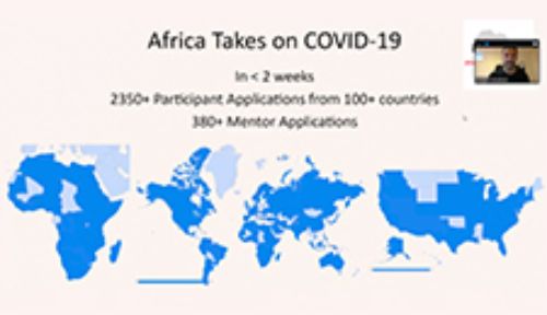 Estudiante de doctorado integra equipo ganador de hackathon MIT África