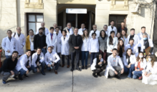 Las tres generaciones de internistas egresados del Campus Centro de la Facultad de Medicina