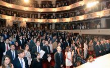 La ceremonia se realizó el 11 de marzo en el Teatro Municipal de Santiago