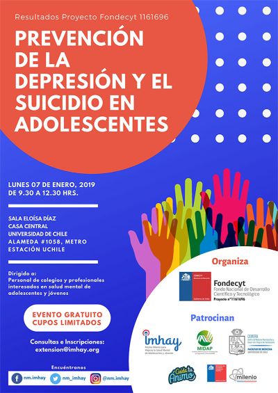 Seminario "Prevención de la depresión y el suicidio en adolescentes"