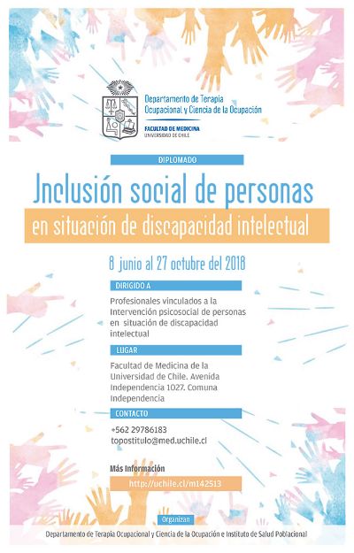 Afiche Diplomado de Inclusión Social en Personas con Discapacidad Intelectual