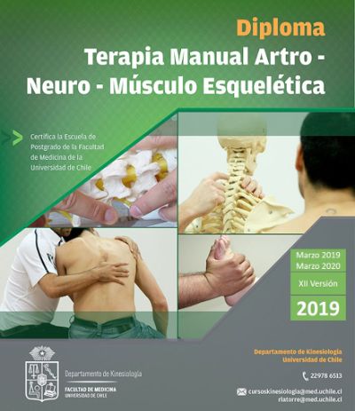 Afiche Diploma Terapia Manual Artro-Neuro-Músculo Esquelética