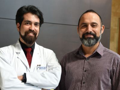 Doctores David Aguirre-Padilla y Rómulo Fuentes