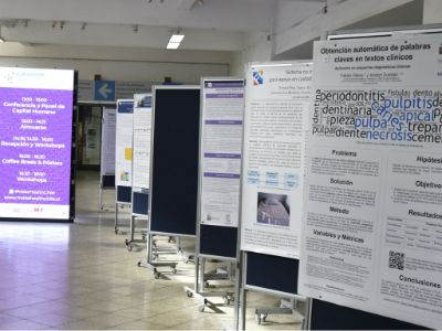 El encuentro contó con presentaciones de poster de los estudiantes de los programas de magister en las instituciones que integran CENS
