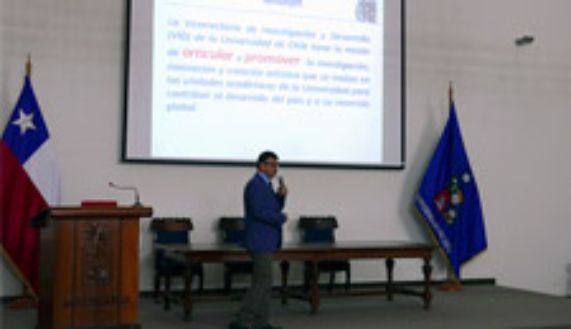 Dr. Flavio Salazar, vicerrector de Investigación y Desarrollo de la Universidad de Chile
