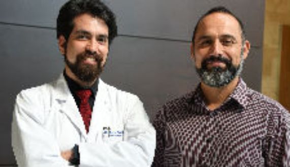 Doctores David Aguirre-Padilla y Rómulo Fuentes