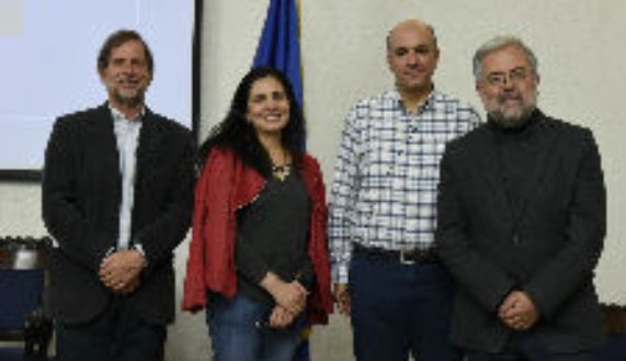 Doctores Pedro Maldonado, Jimena Sierralta, Rubén Moreno-Bote y Manuel Kukuljan.