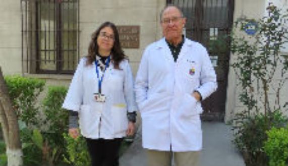 Doctores Claudia Cortés y Marcelo Wolff