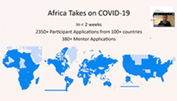 COVCast es el nombre del proyecto ganador de la hackathon MIT África