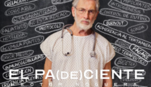 Héctor Noguera interpreta al doctor Sergio Graf, el médico que conoce los alcances de su profesión desde la perspectiva de quien la recibe.